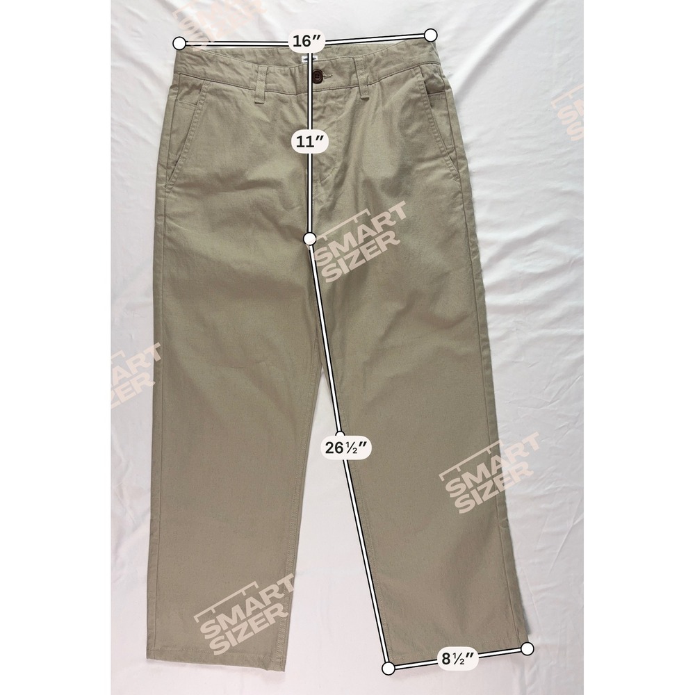 Katin Chino Pants Mens 31 Khaki Tan Cotton Straight Leg Surf Relaxed Heritage - Picture 3 of 9